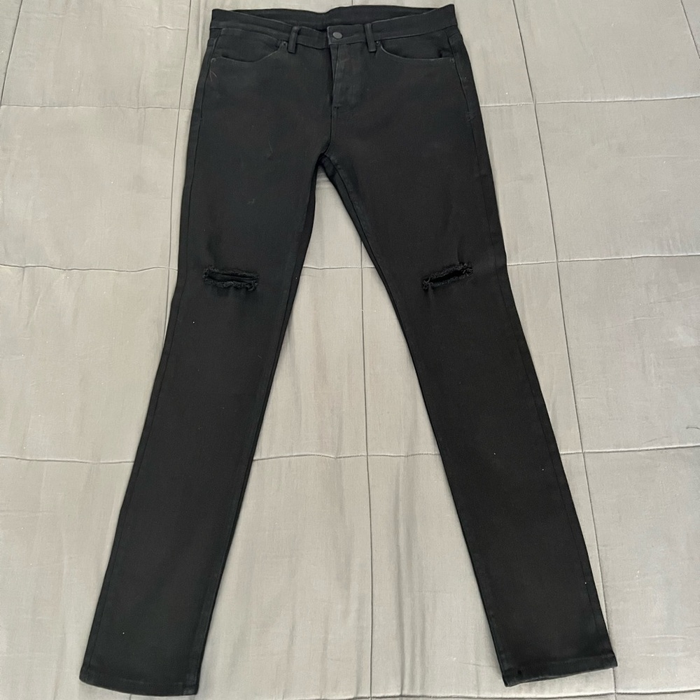 All Black Ksubi jeans , waist 34 length 32 ,
